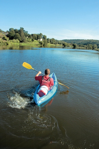 Kayak de mar en Bretaña 